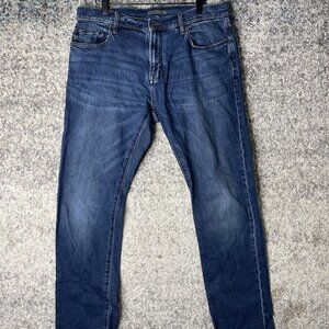 John Varvatos Jeans Mens 34x32 Blue JV701 Regular Straight Leg Denim Pants